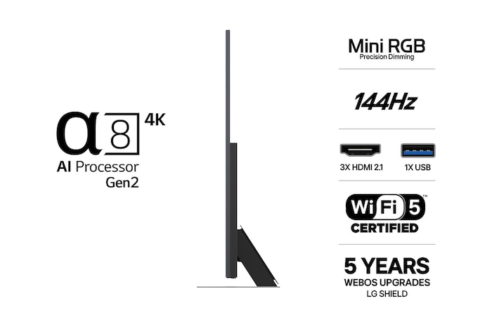 LG 86" Mini RGB MRGB88 4K AI TV - 2026